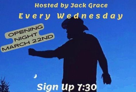 Flyer for Song-arama Open Mic at Peekskill Smokehouse