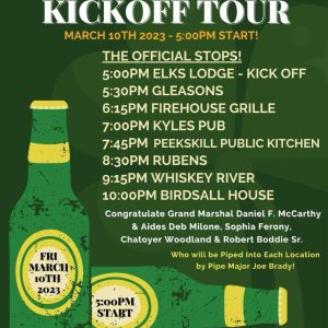 Flyer for Grand Marshall's Kickoff Tour
