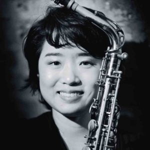 Black and white portrait of Erena Terakubo