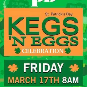 Flyer for Peekskill Brewery Kegs n' Eggs