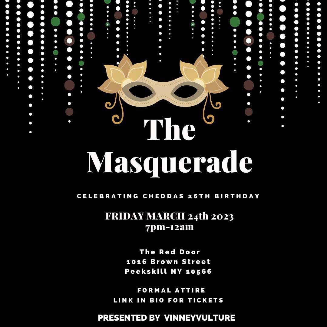 The Masquerade flyer