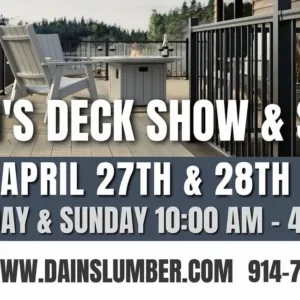 Flier for Dain's Deck Show