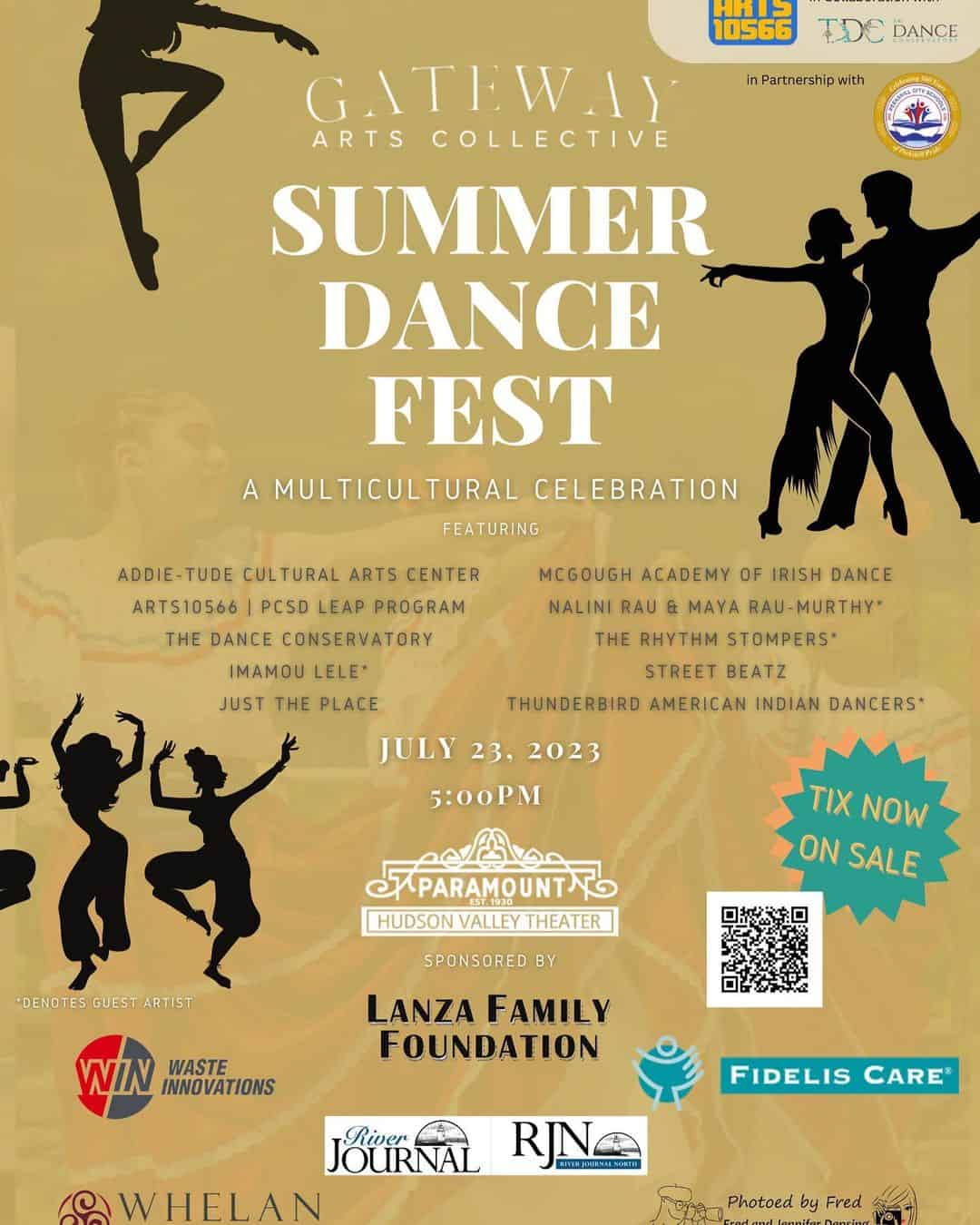 Flier for Summer Dance Fest