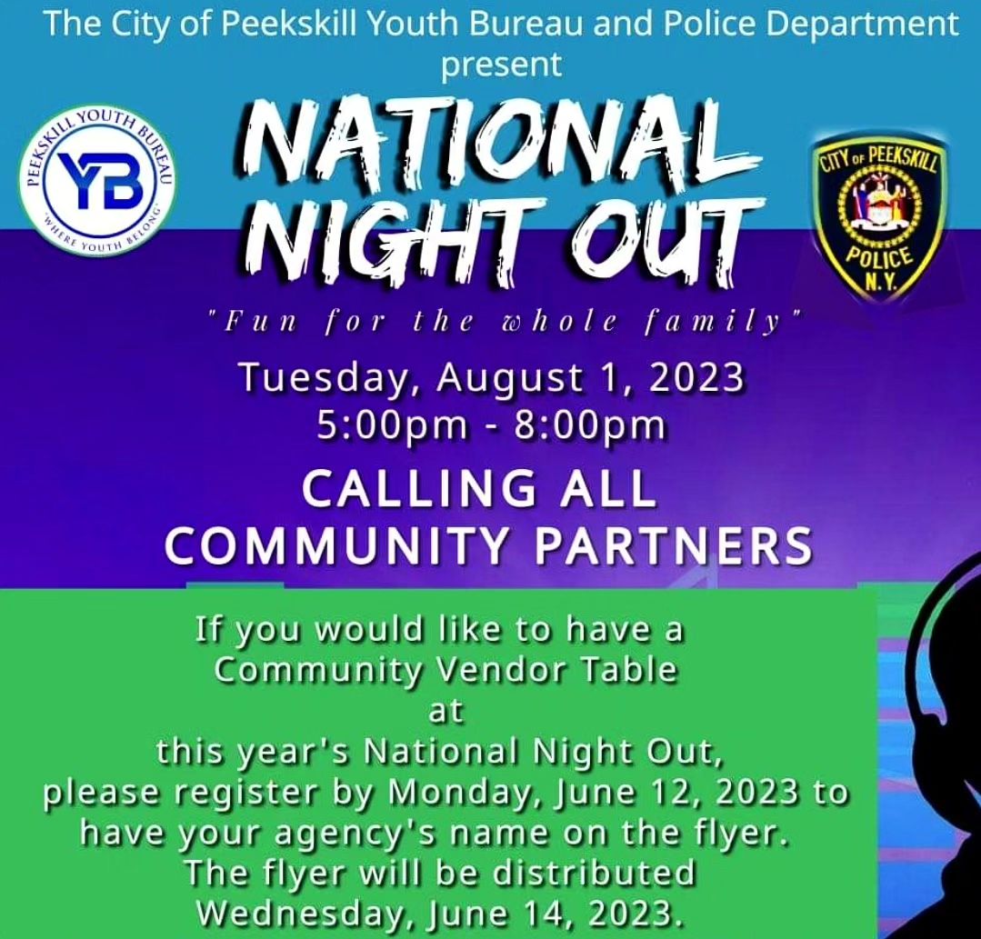 Flier for National Night Out