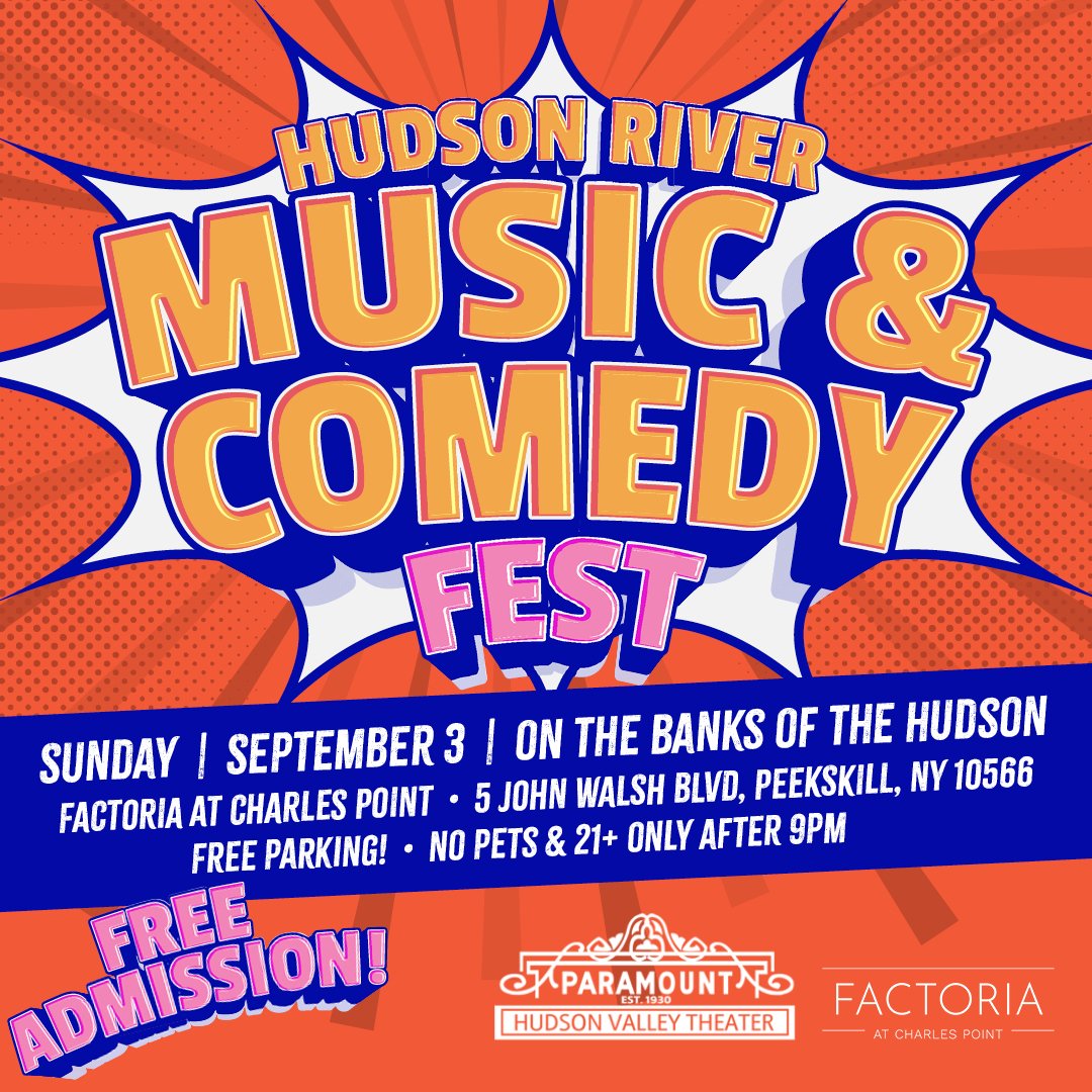Hudson River Music & Comedy Fest Logo