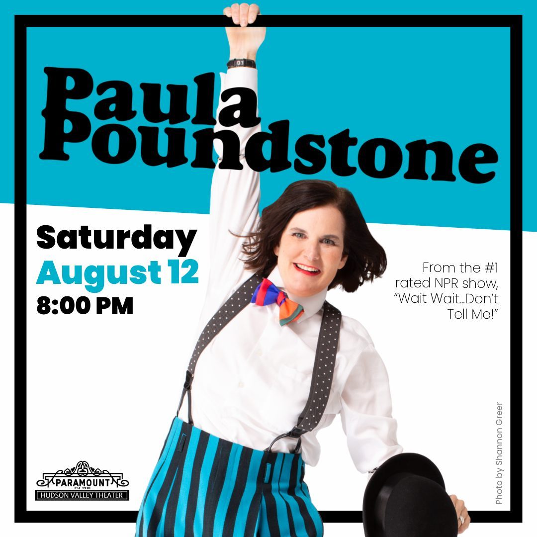 Flier for Paula Poundstone at Paramount Theater