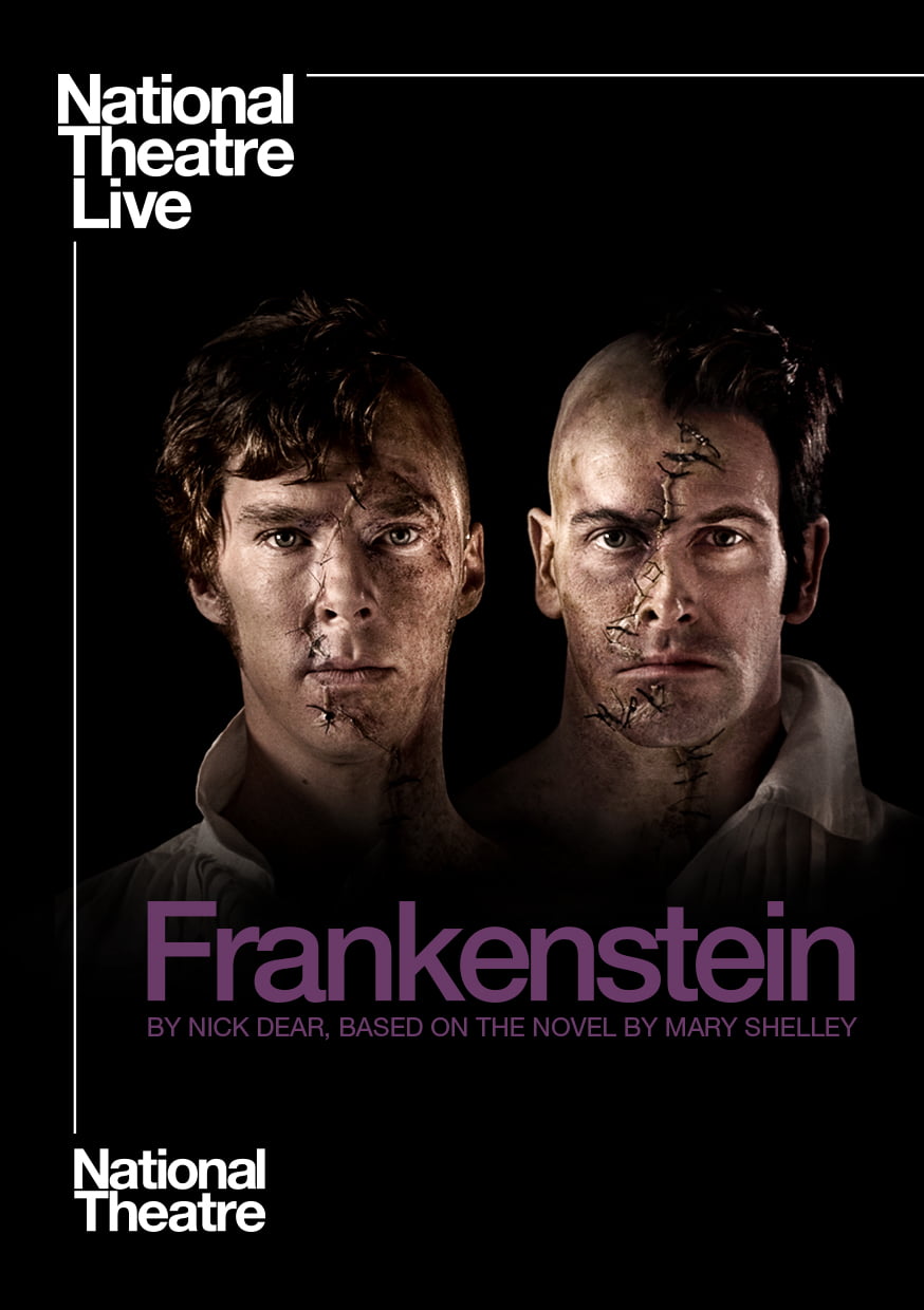 Flier for National Theater Live - Frankenstein