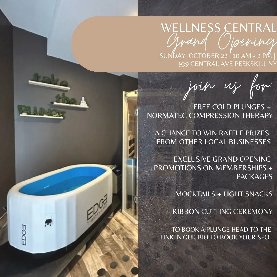 Flier for the Wellness Central Grand Opening