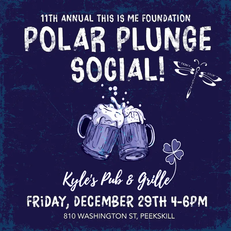 Flier for Polar Plunge Social at Kyle's Pub & Grille