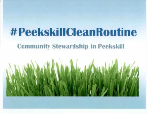Flier for Peekskill Clean Routine