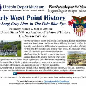 Flier for Early West Point History