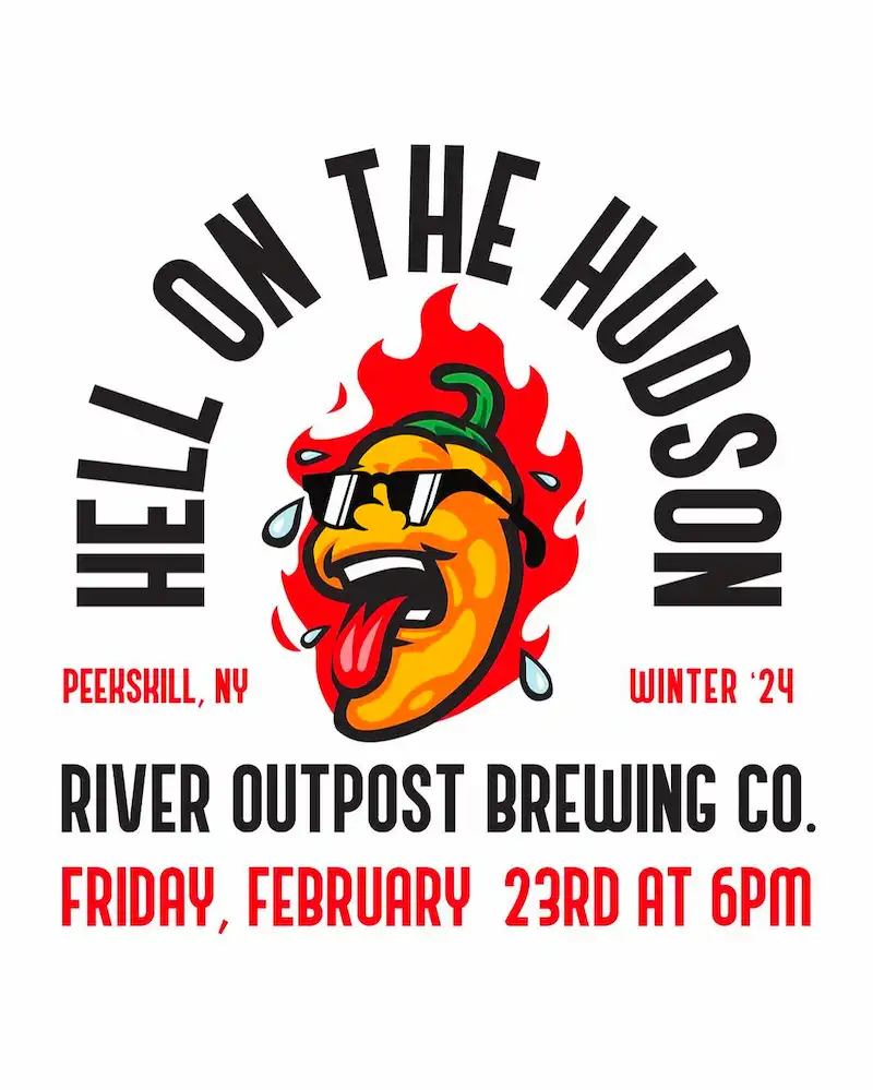 Flier for Hell On The Hudson at River Outpost
