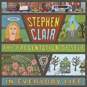 Stephen Clair illustrated album cover