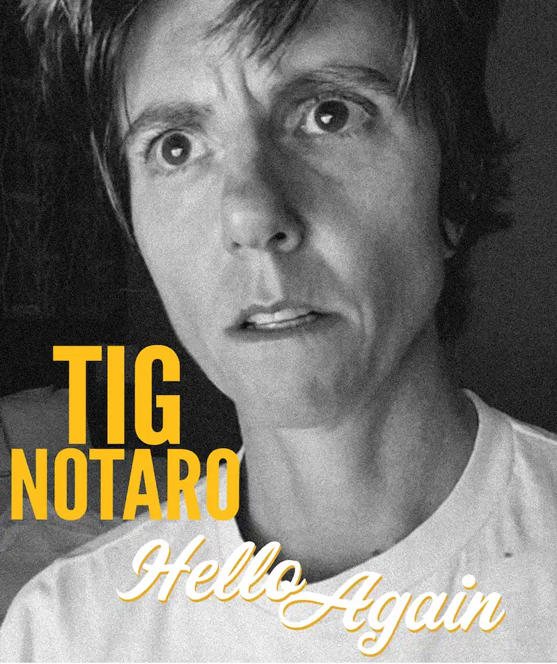 Promotional image for Tig Notaro: Hello Again