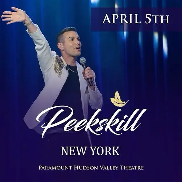 Flier for Matt Fraser at The Paramount Hudson Valley Theater