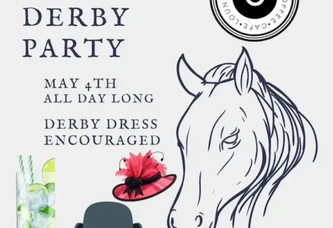 Flier for 1st Annual Kentucky Derby Party at The Central