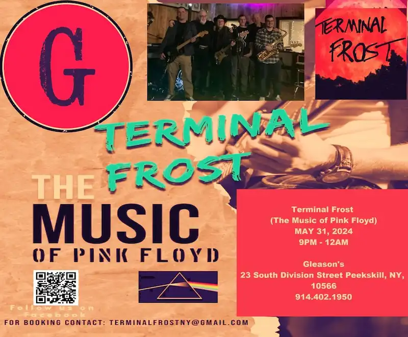 Flier for Terminal Frost at Gleason's