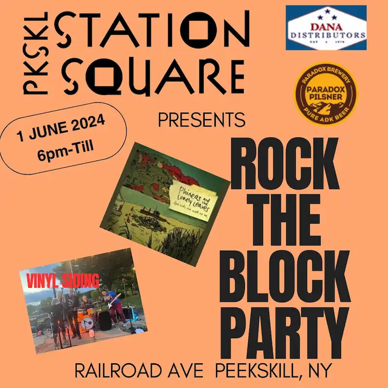 Flier for Station Square Rock The Block Party