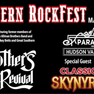 Flier for Southern Rock Fest at The Paramount