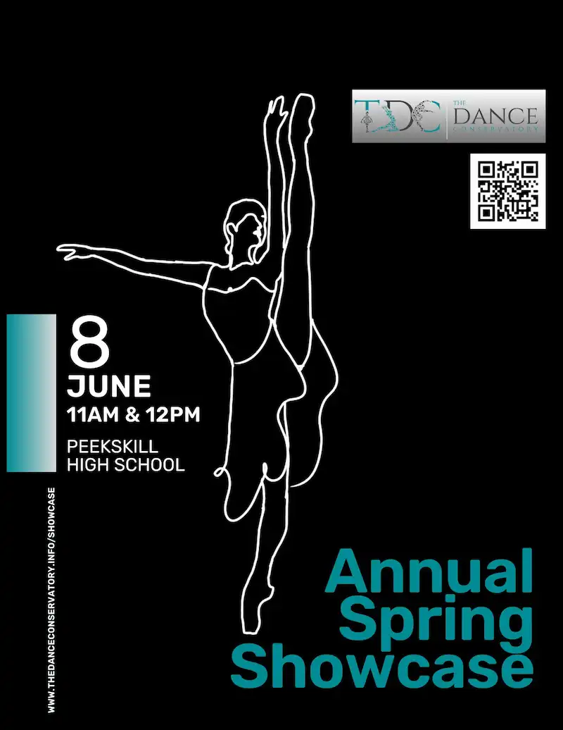 Flier for TDC Annual Spring Showcase