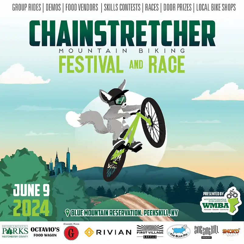 Flier for Chainstretcher Festival and Race