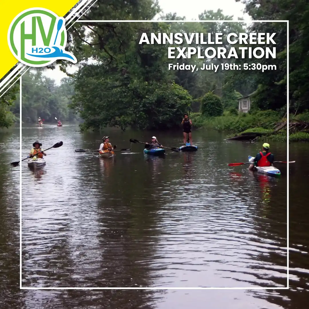 Flier for Annesville Creek Exploration with HVH2O