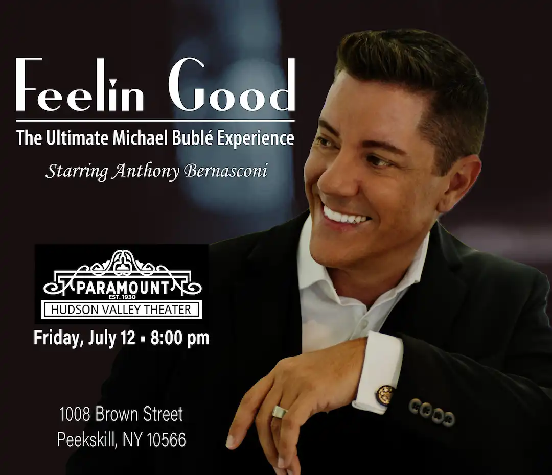 Flier for Feelin’ Good: The Ultimate Michael Bublé Experience