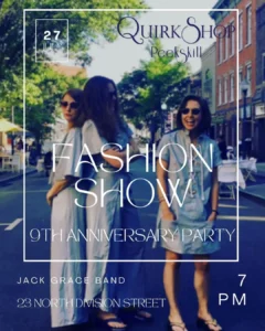 Flier for Quirkshop Fashion Show