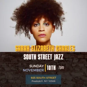 Sarah Elizabeth Charles performs at South Street Jazz in Peekskill, NY