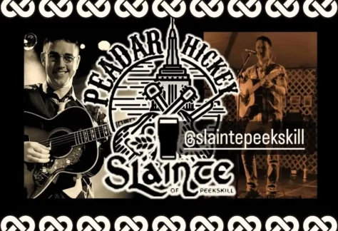 Peadar Hickey performs at Slainte in Peekskill, NY