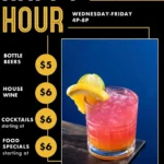 Ofori's Happy Hour every Wednesday-Friday in Peeksill, NY