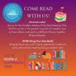 Silent Reading Club gathering in Peekskill, NY