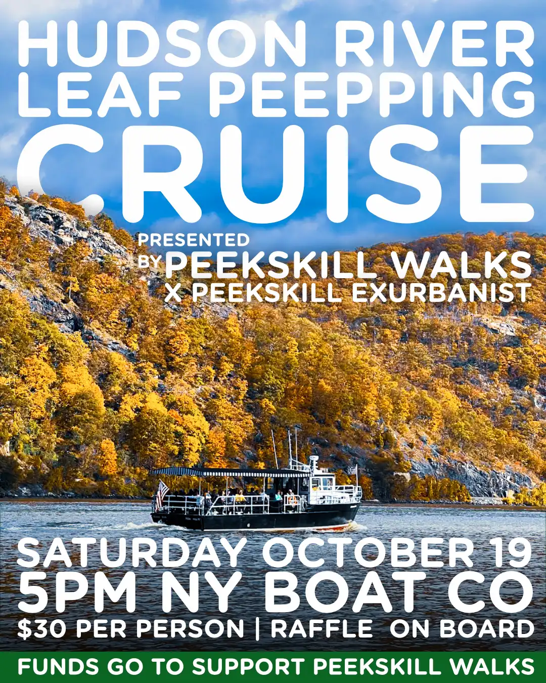 Peekskill Walks Fall Cruise