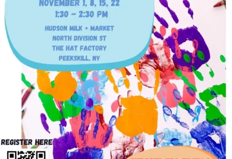 Toddler Art With Anna at Hudson Milk + Market in Peekskill, NY